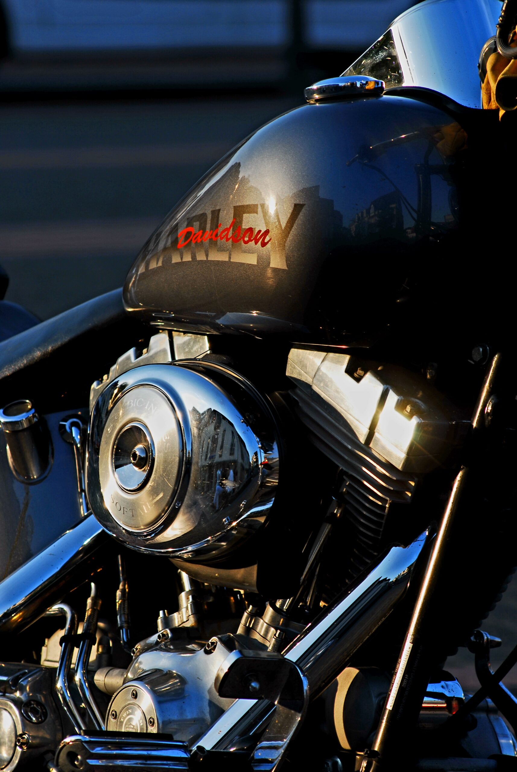 Begegnung mit Harley Davidson